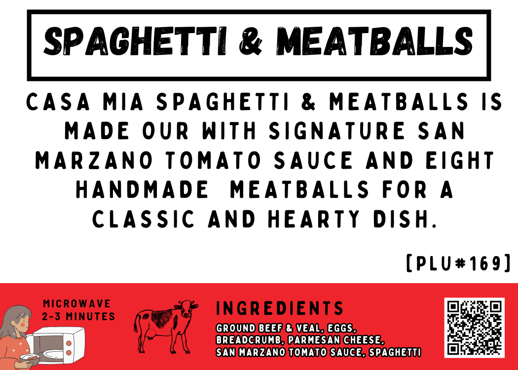 Spaghetti & Meatballs