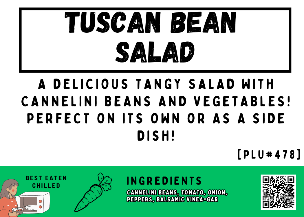 Tuscan Bean Salad