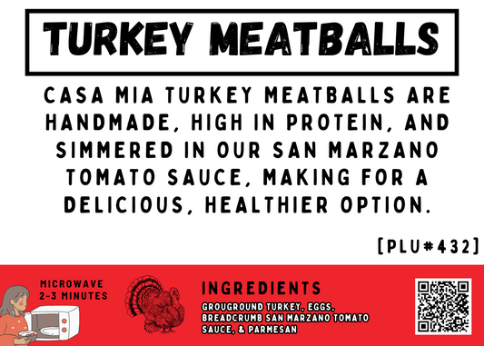 Turkey Meatballs
