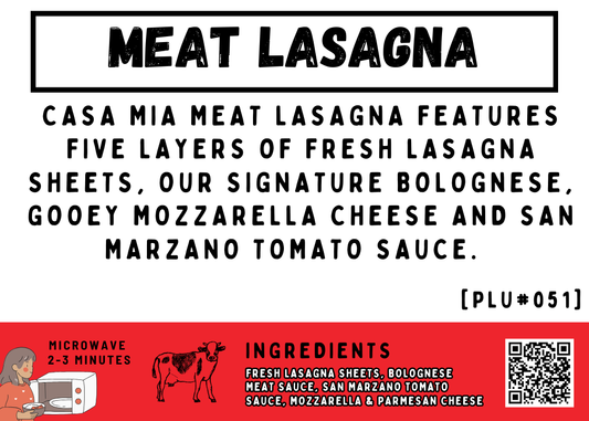 Meat Lasagna