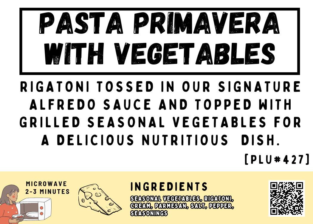 Pasta Primavera With Vegetables