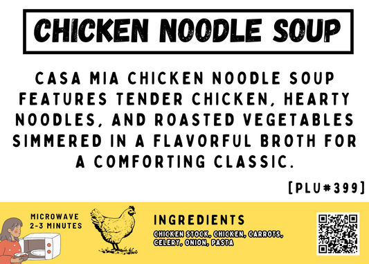 Chicken Noodle Soup - One Litre