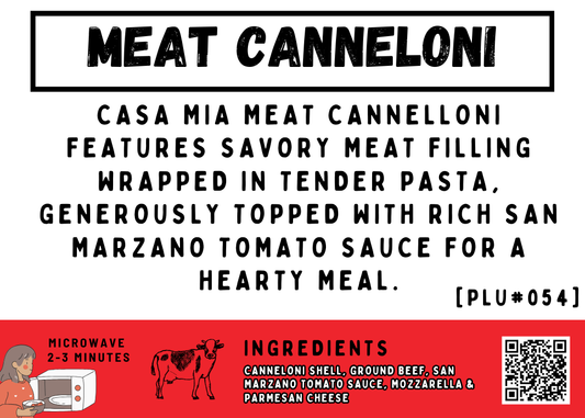 Meat Canneloni