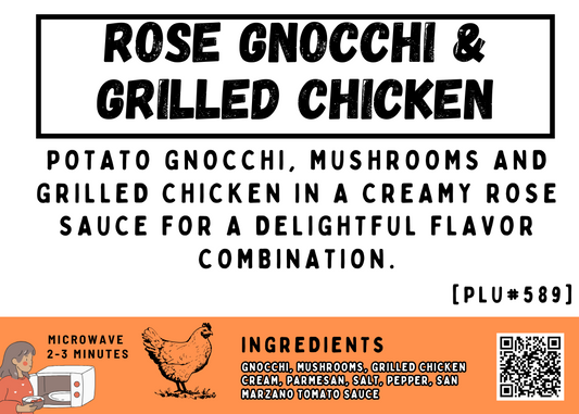 Rose Gnocchi & Grilled Chicken